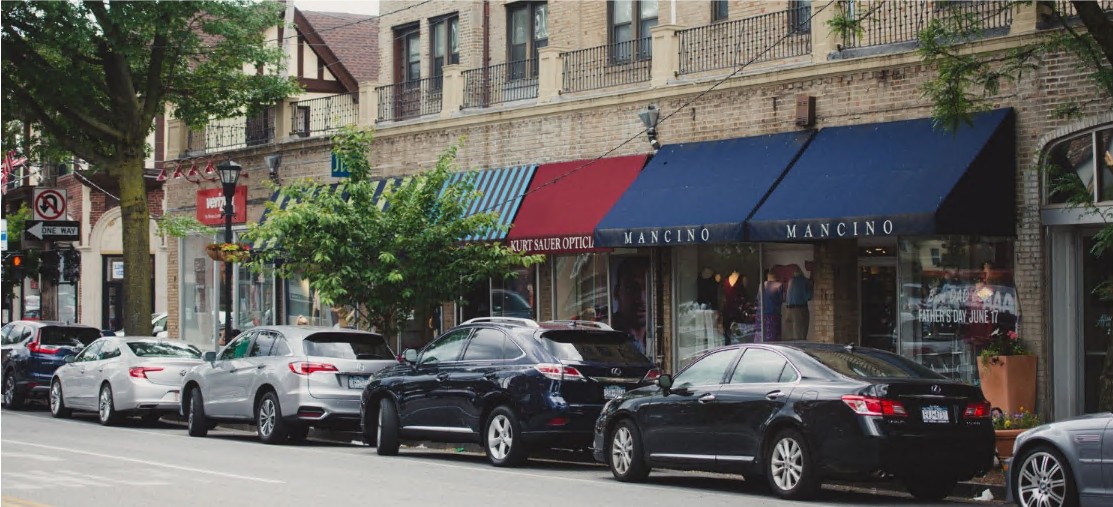 Larchmont village in Larchmont Manor, Westchester County, New York.